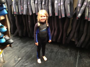 Suited up for the seals