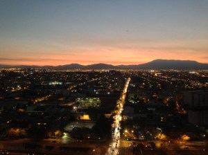 Santiago Sunset 