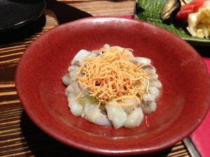 Pickledoctopuswithcrunchynoodles