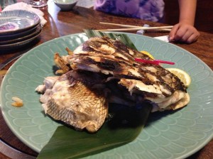 SeaBreamHeadfromIzakaya