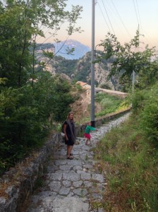 Walk "home" from Gerry's Pub